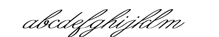 Dubloon-ExpandedItalic Font LOWERCASE