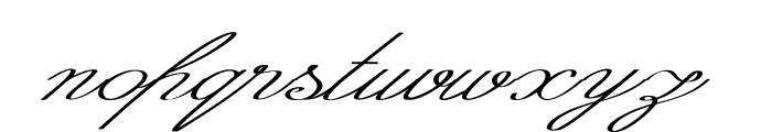 Dubloon-ExpandedItalic Font LOWERCASE