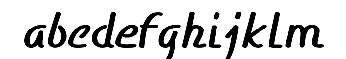 DuggerBold Font LOWERCASE