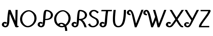 Dunkel-Bold Font UPPERCASE