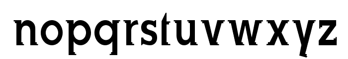 Dunster Font LOWERCASE