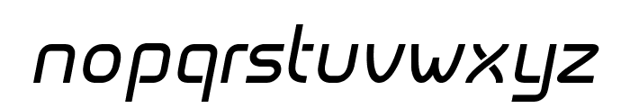 Durion-Italic Font LOWERCASE