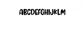 Dulce Chico.otf Font UPPERCASE