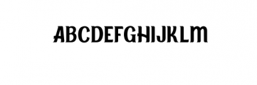 duffish.ttf Font UPPERCASE