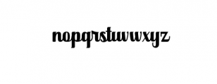 duffish.ttf Font LOWERCASE