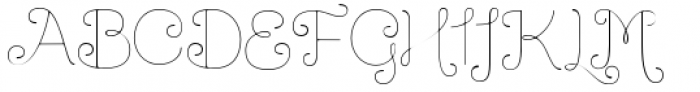 Dulce Font UPPERCASE