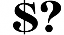 Duke Charming - A Unique Bold Serif Font OTHER CHARS
