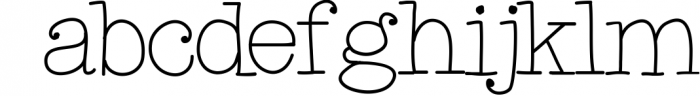 Dunling: A Handmade Serif Font Font LOWERCASE