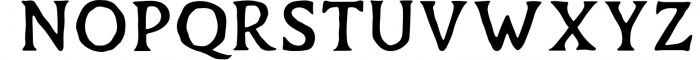 Duskey - Vintage Serif Font Bonus Extras 1 Font UPPERCASE