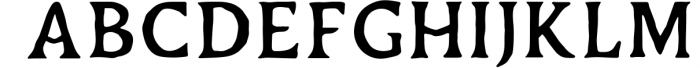 Duskey - Vintage Serif Font Bonus Extras 1 Font LOWERCASE
