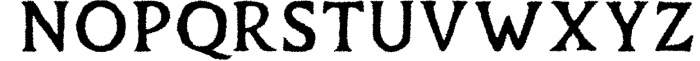 Duskey - Vintage Serif Font Bonus Extras 2 Font UPPERCASE