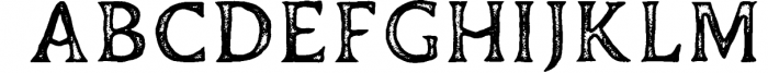 Duskey - Vintage Serif Font Bonus Extras 3 Font LOWERCASE