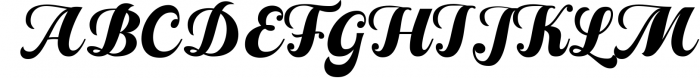 Dustland - Bold Script Typeface Font UPPERCASE