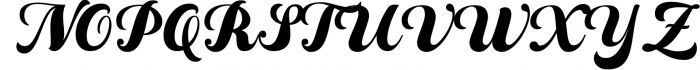 Dustland - Bold Script Typeface Font UPPERCASE