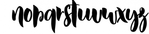 Dusty Lane - Handwritten Brush Font Font LOWERCASE