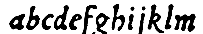 Du Bellay Italic Font LOWERCASE