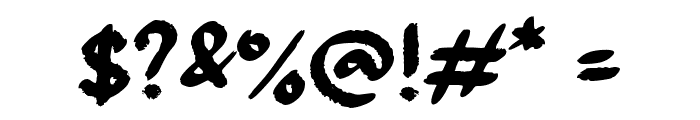 Duaribu Font OTHER CHARS
