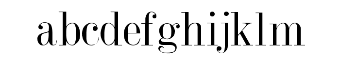 Dubiel Font LOWERCASE