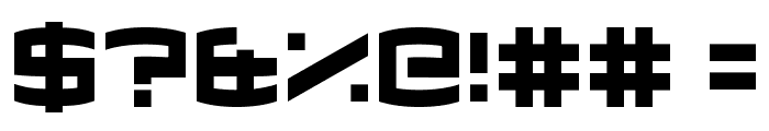 Dubstep Cadence Font OTHER CHARS