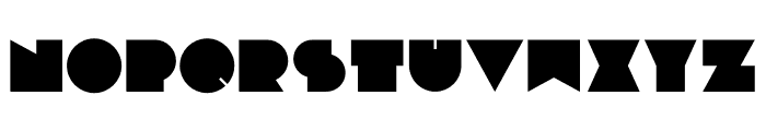 Dubtronic Solid Font LOWERCASE