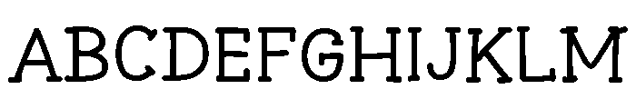 Duck Feet Regular Font UPPERCASE