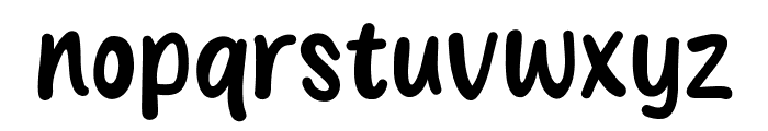 Duck spicy Font LOWERCASE