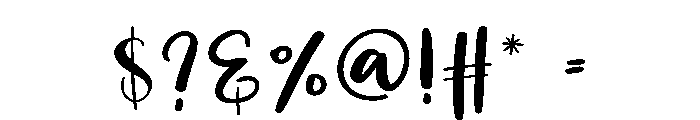 Duck Font OTHER CHARS