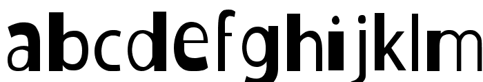 Duckie Font LOWERCASE