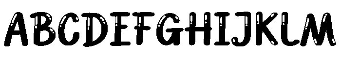 Due Mining Font UPPERCASE