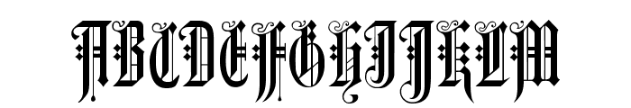 Duerer Gotisch Font UPPERCASE