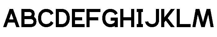 Duitech Trial Regular Font UPPERCASE