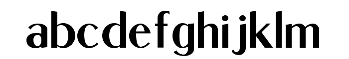 Dukas CF SemiBold Regular Font LOWERCASE