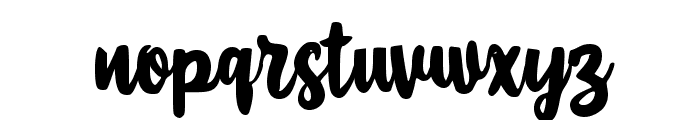 Dumaten Font LOWERCASE