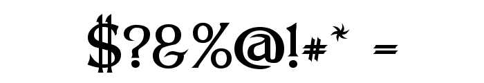 Dumbledor 1 Font OTHER CHARS