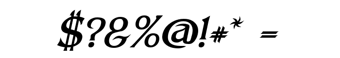 Dumbledor 2 Italic Font OTHER CHARS