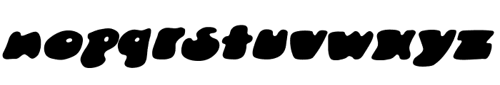 DunceCapBB-Italic Font LOWERCASE