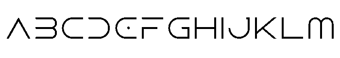 Dune Rise Font UPPERCASE