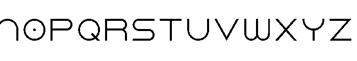 Dune Rise Font LOWERCASE