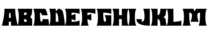 Dungeons Font UPPERCASE