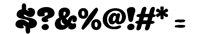 Dunker PERSONAL USE Regular Font OTHER CHARS