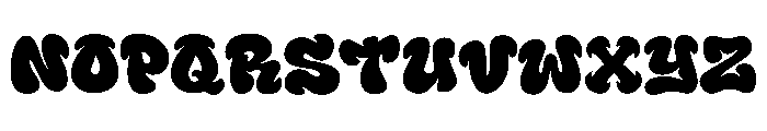 Dunker PERSONAL USE Regular Font UPPERCASE