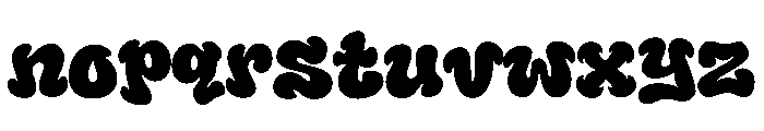 Dunker PERSONAL USE Regular Font LOWERCASE