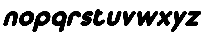 Dunkin Sans Bold Italic Font LOWERCASE