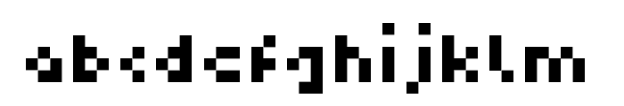 Dupix Regular Font LOWERCASE