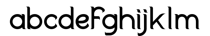 Duralith Font LOWERCASE