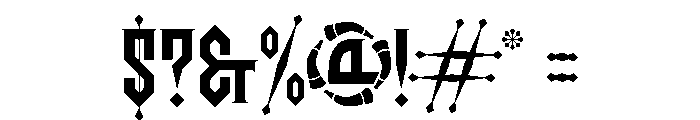 Durendal & Oliphant Regular Font OTHER CHARS