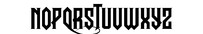 Durendal & Oliphant Regular Font UPPERCASE