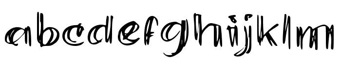 Durian Font LOWERCASE
