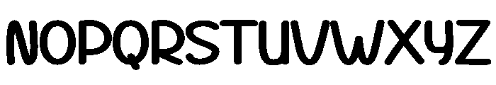 During Font UPPERCASE