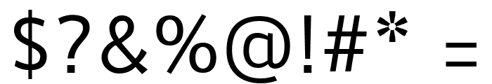 Duru Sans Regular Font OTHER CHARS